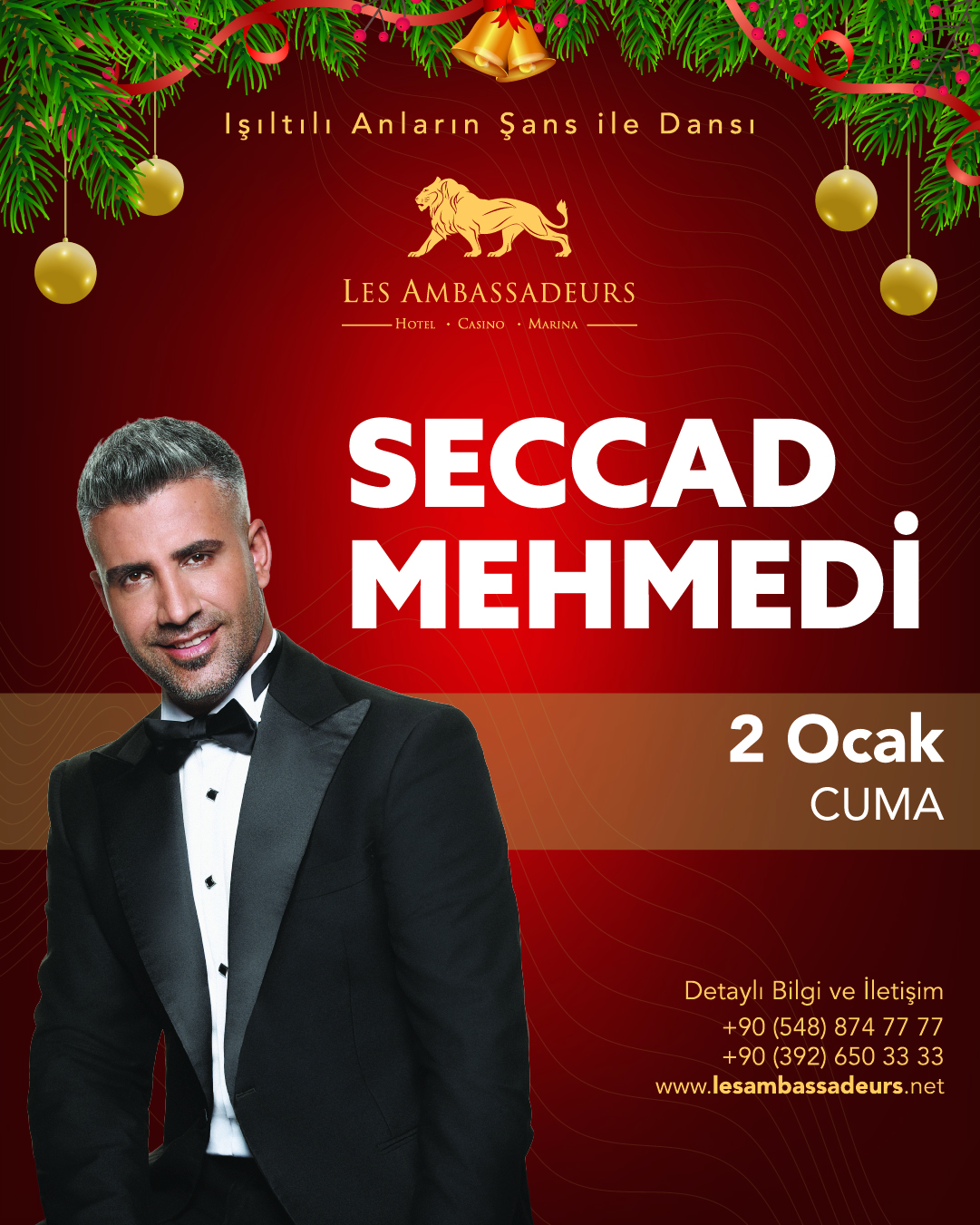 Les Ambassadeurs’ta Müziğin Zirvesi: Seccad Mehmedi