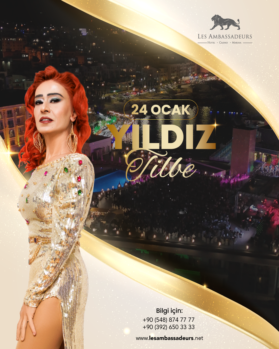 Yıldız Tilbe ile Les Ambassadeurs’ta Özel Bir Gece